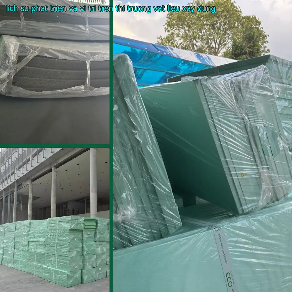 Lịch Sử Phát Triển và Vị Trí trên Thị Trường Vật Liệu Xây Dựng